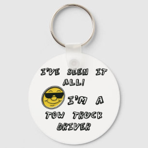Tow Truck Driver Keychain