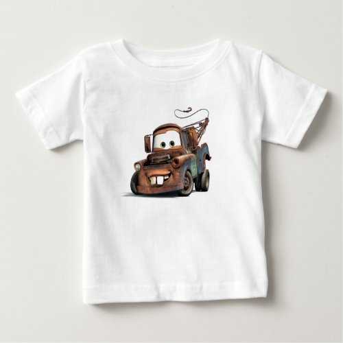 Tow Truck Mater Smiling Disney Baby T_Shirt