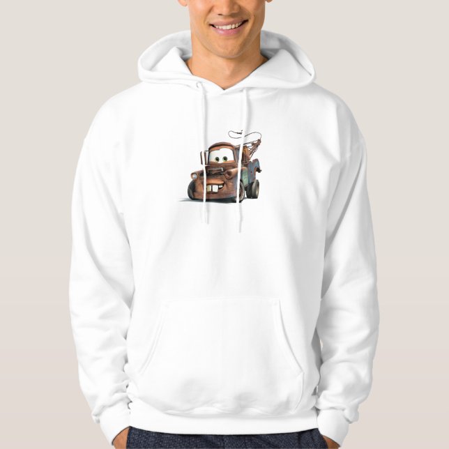 Tow Truck Mater Smiling Disney Hoodie (Front)