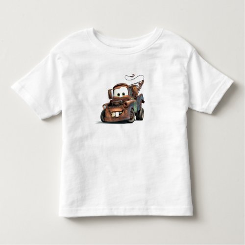 Tow Truck Mater Smiling Disney Toddler T_shirt