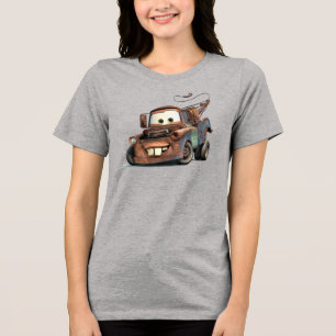 Tow Truck Mater Smiling Disney Tri-Blend Shirt