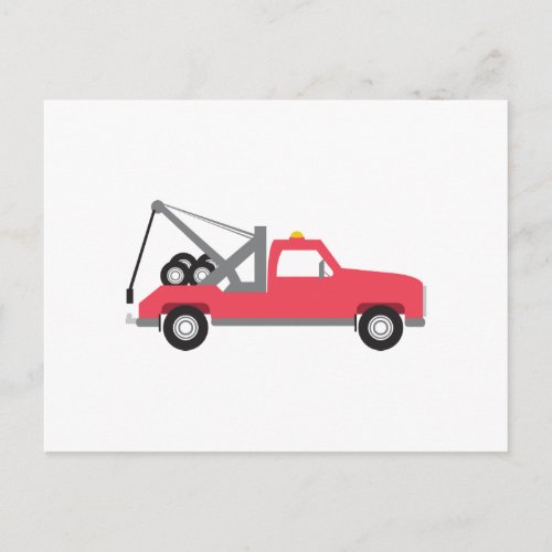 Tow Truck Postcard