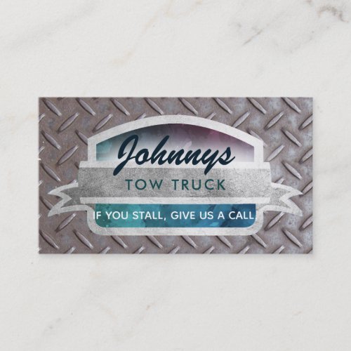 Tow Truck Slogans Business Cards