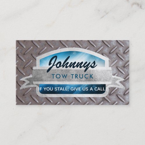 Tow Truck Slogans Business Cards