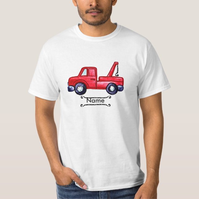 Tow Truck T-Shirt (Front)