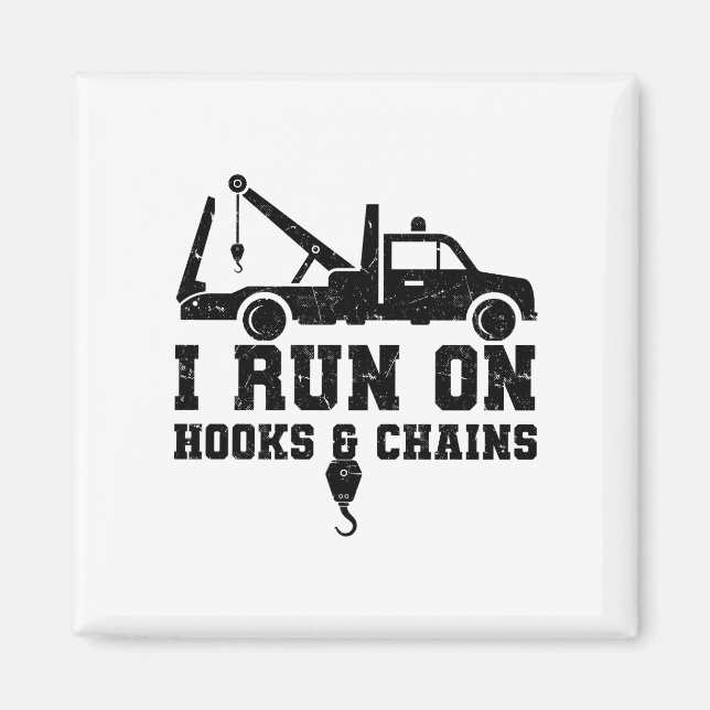 Tow Truck | Tow Truck Car Breakdown Gifts Magnet (Front)