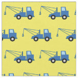 Tow Trucks Cute Boys Kids Fabric
