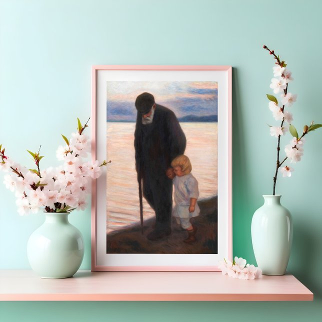 Towards the Evening, Hugo Simberg Poster (Creator Uploaded)