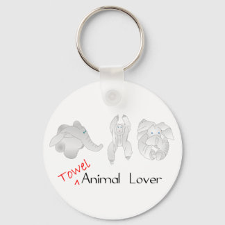 Towel Animal Lover Keychain