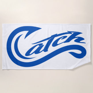 Towel. Catch. Everything. Everywhere. Beach Towel