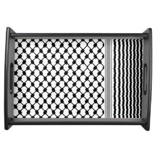 Towel Serving Tray