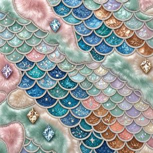 Towel Set   Whimsical Fairytale   Mermaid Unicorn