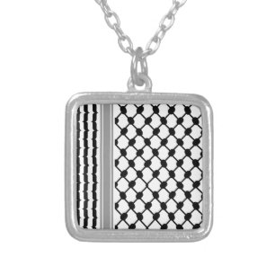 Towel Silver Plated Necklace