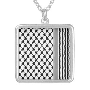 Towel Silver Plated Necklace