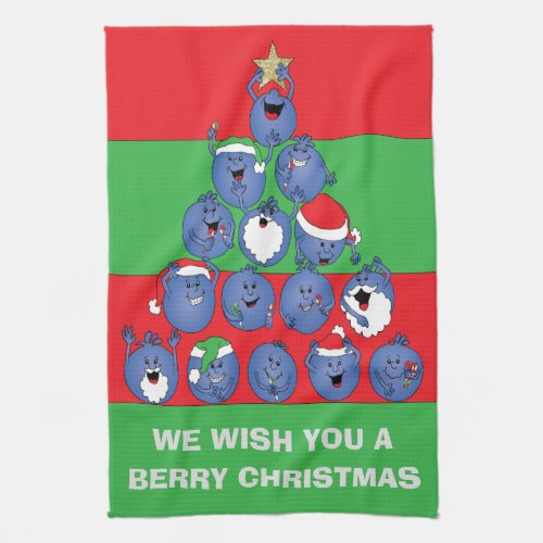 Towels Berry Christmas