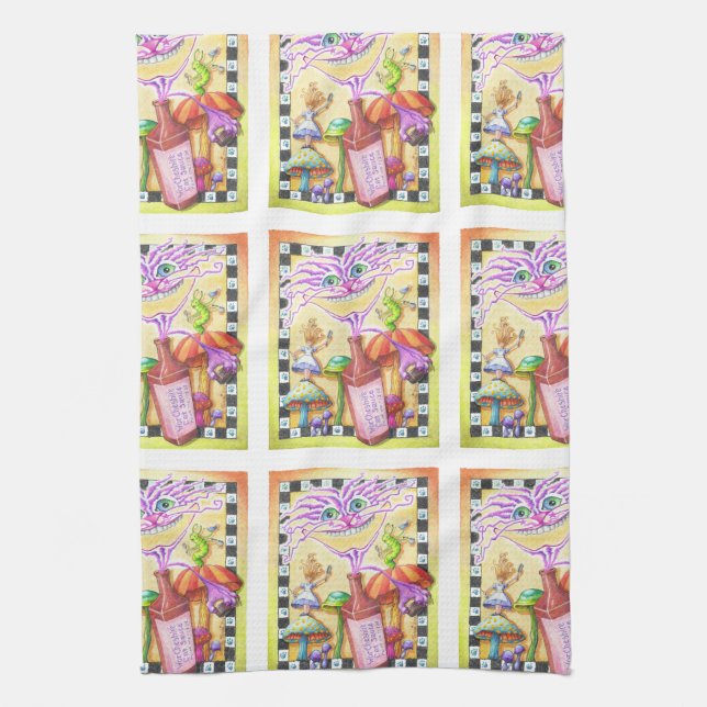 TOWELS - The WorCHESHIRE CAT (Vertical)