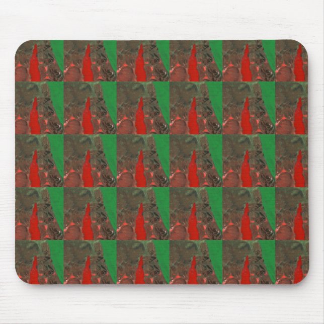 "Tower 2" Tiled Abstract Design Mousepad (Front)