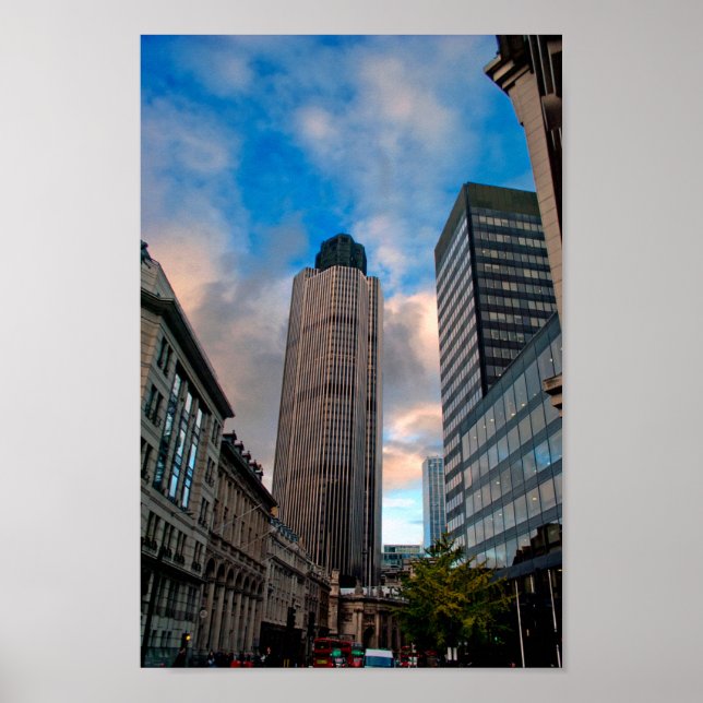 Tower 42 Formerly Natwest Building London UK Poster (Front)
