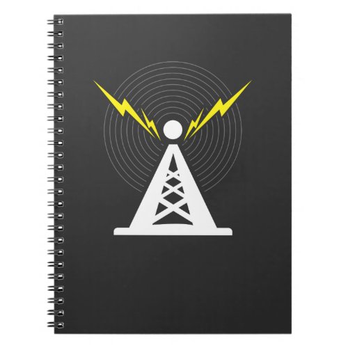 Tower Antenna Ham Radio Operator Notebook