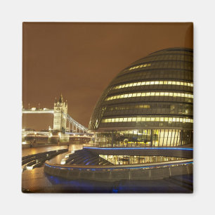 Tower Bridge, and Greater London Authority Magnet