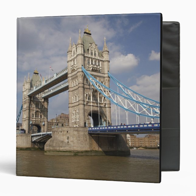 Tower Bridge and River Thames, London, Binder (Front/Inside)