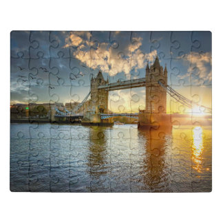 Tower Bridge at Sunset Jigsaw Puzzle