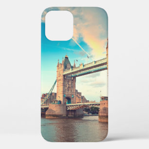 Tower bridge at sunset, Londonplace, london, brid iPhone 12 Case
