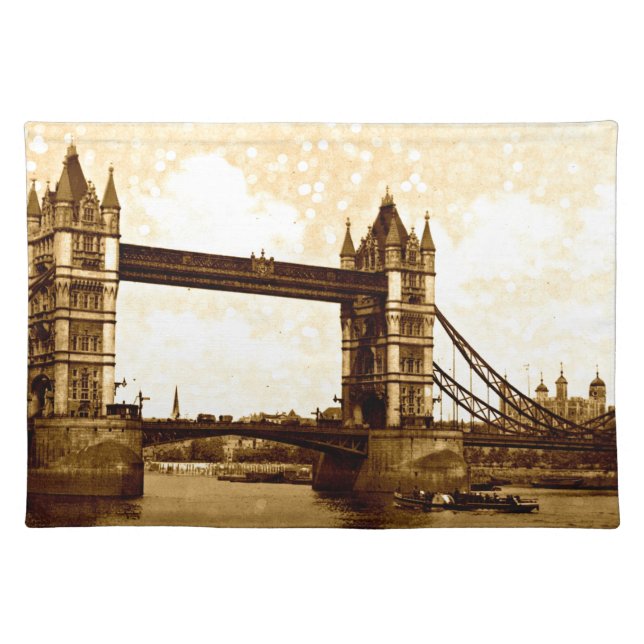 Tower Bridge London 1900 Placemat (Front)