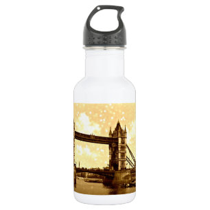 Tower Bridge London 1900 Stainless Steel Water Bottle