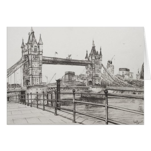 Tower Bridge London 2006 Cards (Front Horizontal)