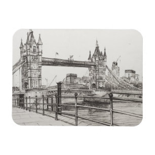 Tower Bridge London 2006 Magnet