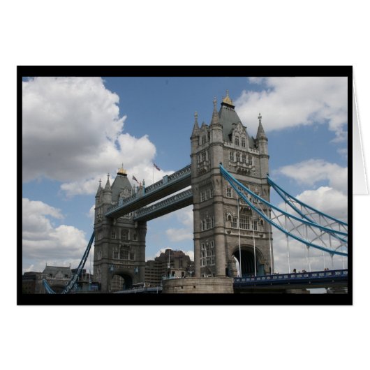 tower bridge london border cards (Front Horizontal)
