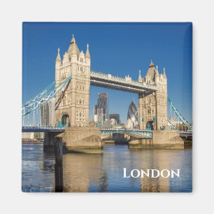 Tower Bridge London Fridge Magnet