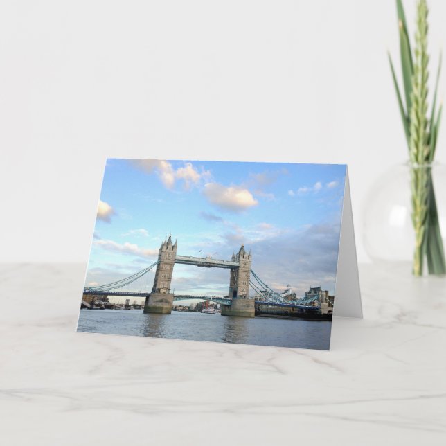 Tower Bridge-London Holiday Card (Front)