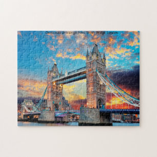 Tower Bridge London. Jigsaw Puzzle