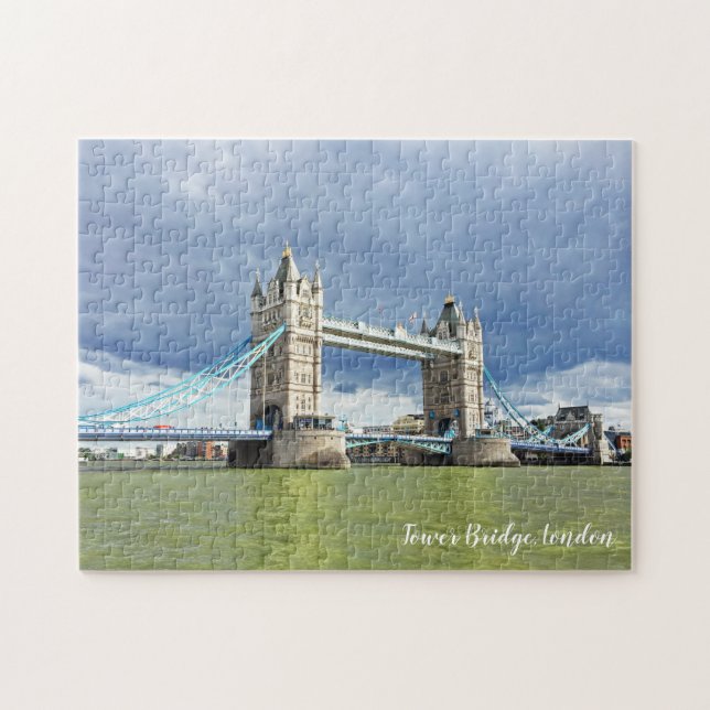 Tower Bridge, London Landscape Photograph Jigsaw Puzzle (Horizontal)