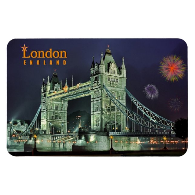 Tower Bridge. London Magnet (Horizontal)