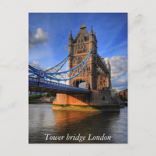 Tower bridge London Postcard (Front)