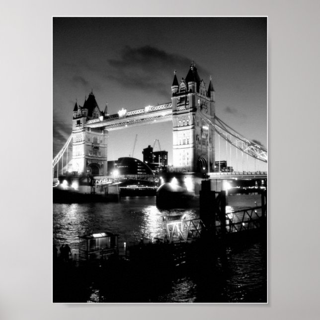 Tower Bridge London Poster (Front)