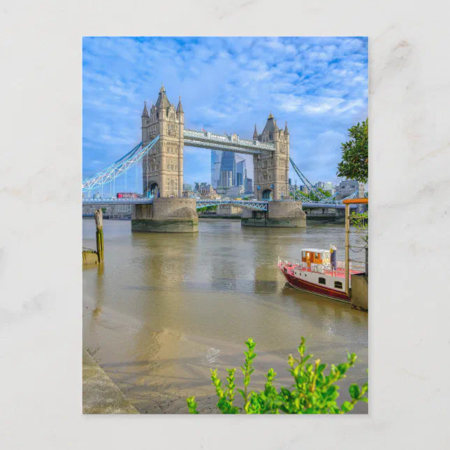 Tower Bridge, London UK Postcard | Zazzle