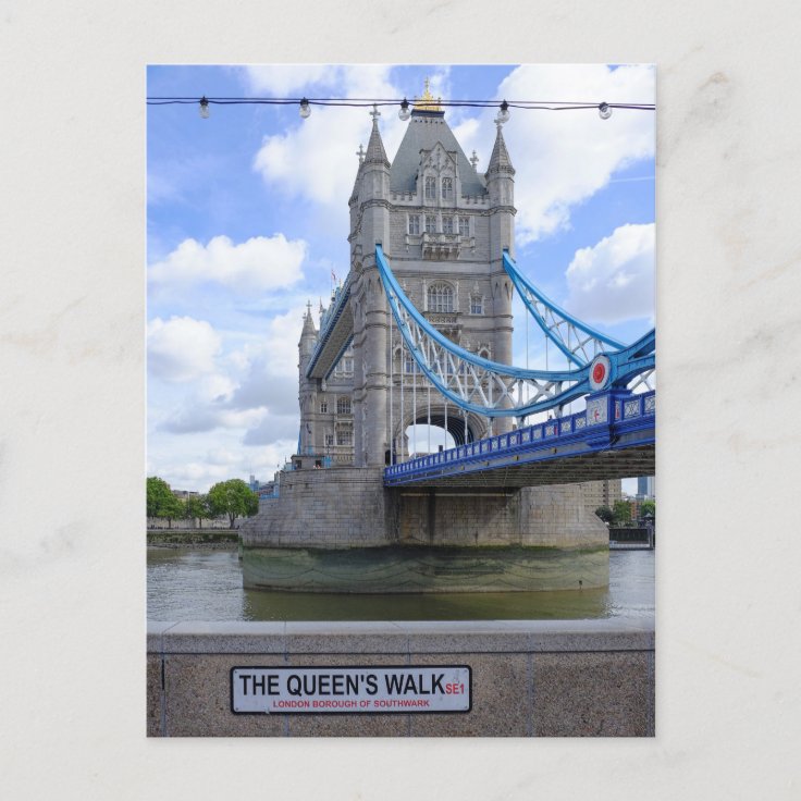 Tower Bridge, London UK Postcard | Zazzle