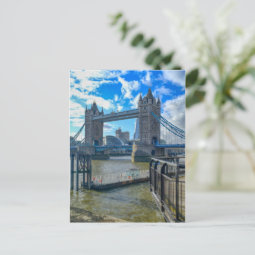 Tower Bridge, London UK Postcard | Zazzle