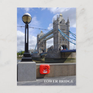 Tower Bridge London UK Postcard