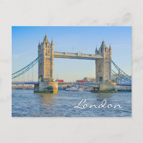 Tower Bridge London UK Postcard