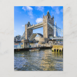 Tower Bridge, London UK Postcard