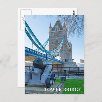 Tower Bridge, London UK Postcard | Zazzle