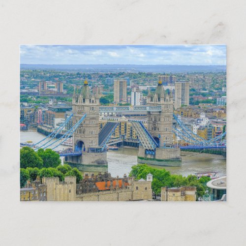 Tower Bridge London UK Postcard