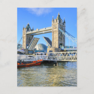 Tower Bridge, London UK Postcard
