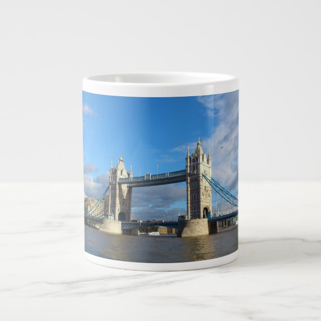 Tower Bridge-Mugs. Giant Coffee Mug (Front)