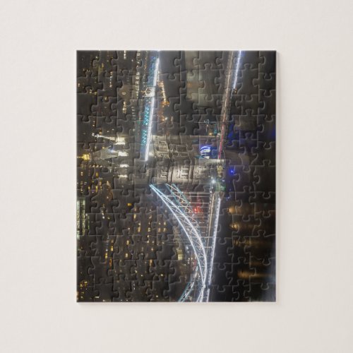 Tower Bridge Night Vista Jigsaw Puzzle